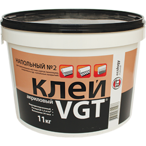 Клей для линолеума № 2 ПРОФЕССИОНАЛЬНЫЙ  11 кг / VGT