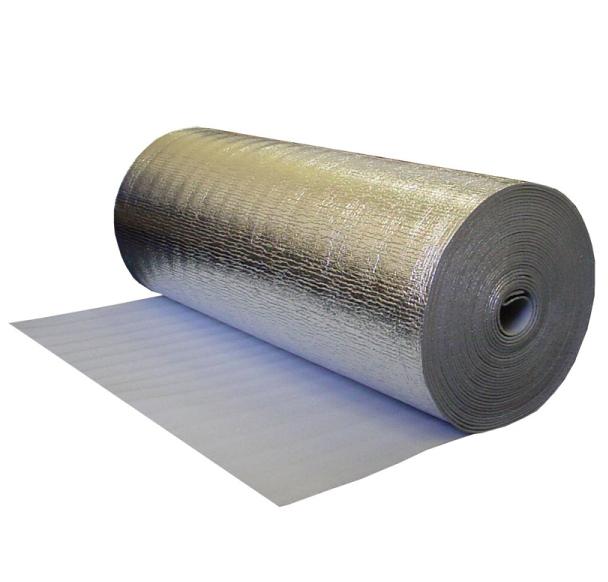 Утеплитель ЭнергоИзол  фольга  1ПП+ПФ 5/1200/25 (30м.кв.)