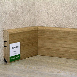 Плинтус МДФ ХАННАХОЛЗ 81мм 2,4 8шт/уп Дуб опак AD 81402.10