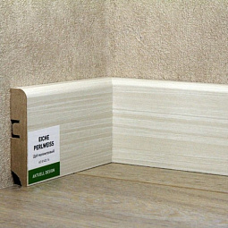 Плинтус МДФ ХАННАХОЛЗ 81мм 2,4 8шт/уп Дуб перламутровый AD 81402.14